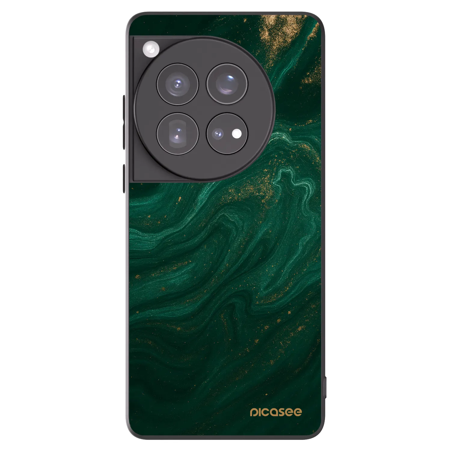 Picasee husă neagră din silicon pentru OnePlus 12 5G - Green