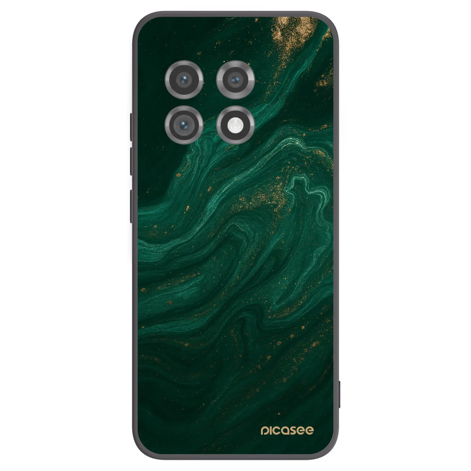 Picasee husă neagră din silicon pentru OnePlus 11 5G - Green