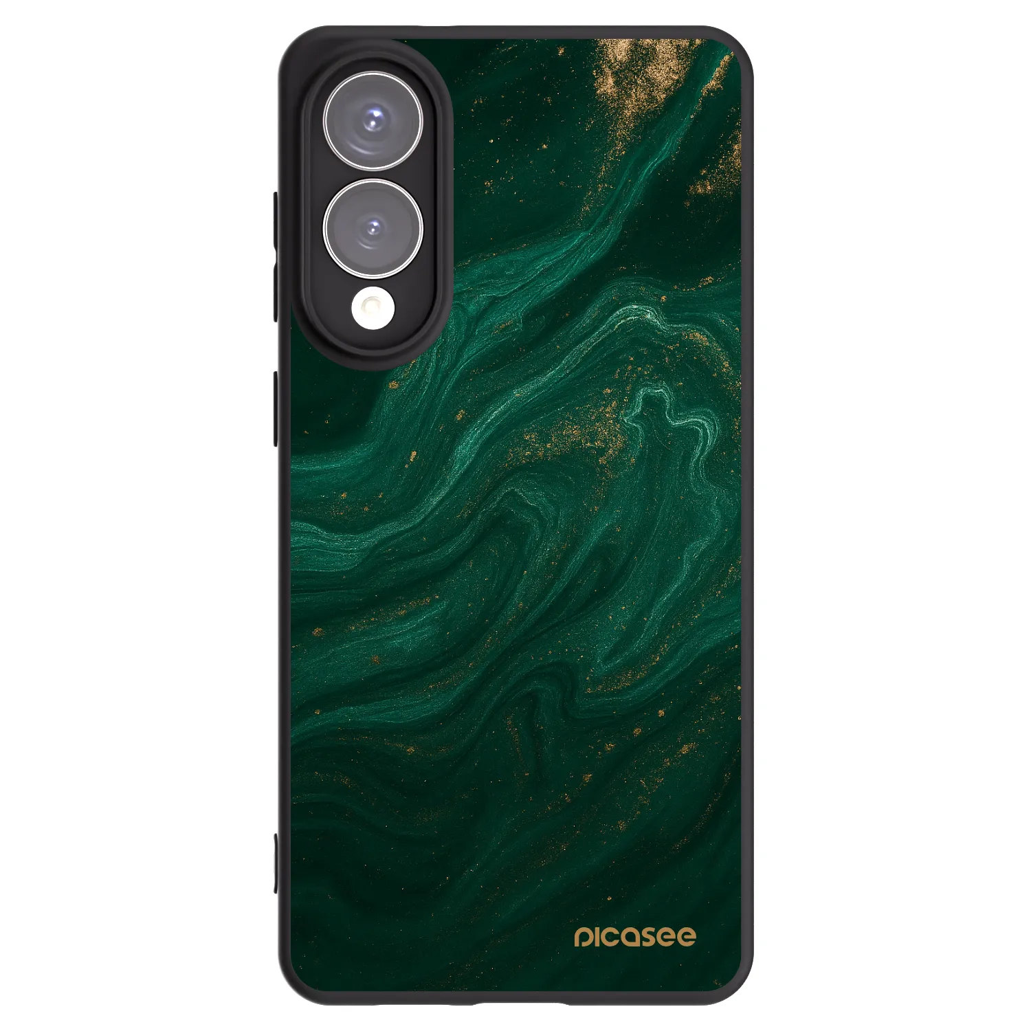 Picasee husă neagră din silicon pentru Samsung Galaxy S25 Edge 5G - Green