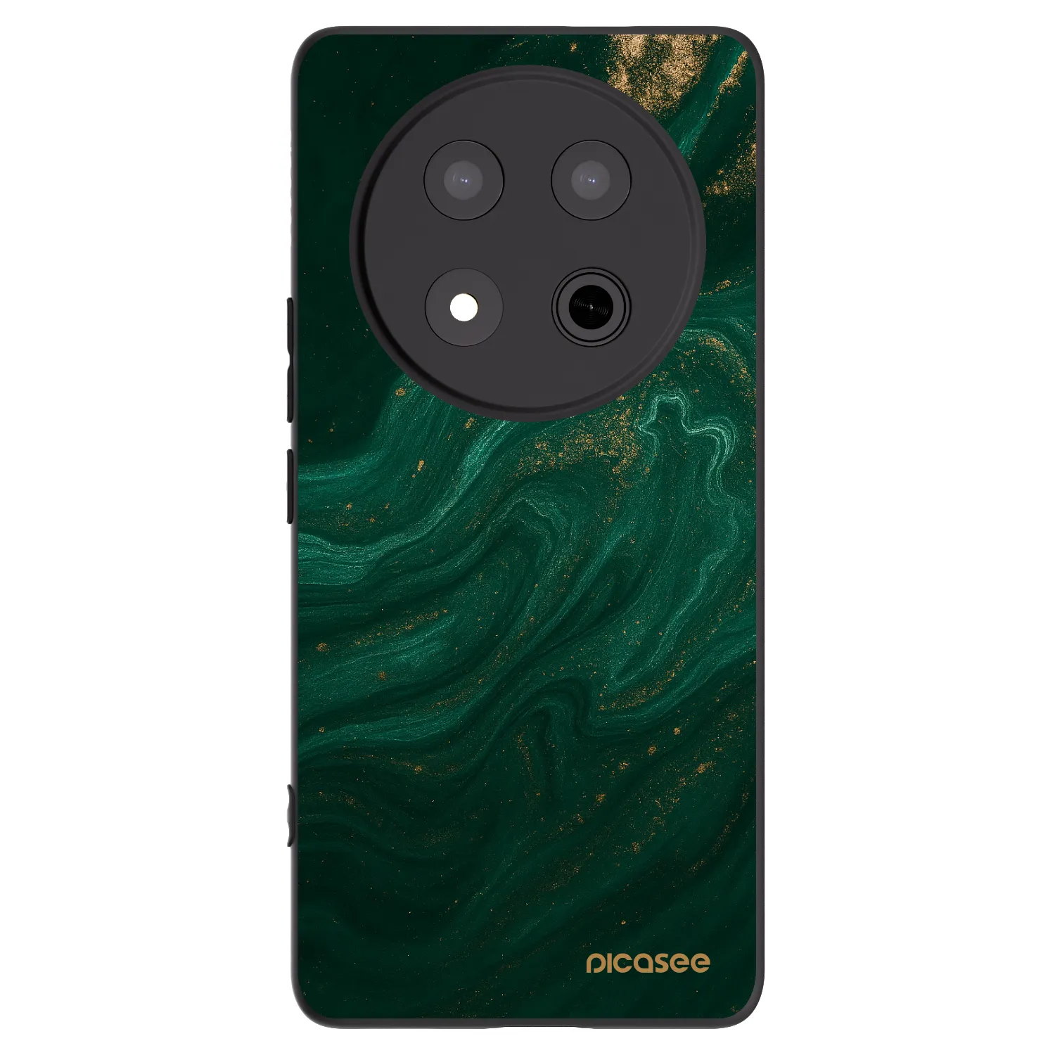 Picasee husă neagră din silicon pentru Honor Magic7 Lite 5G - Green