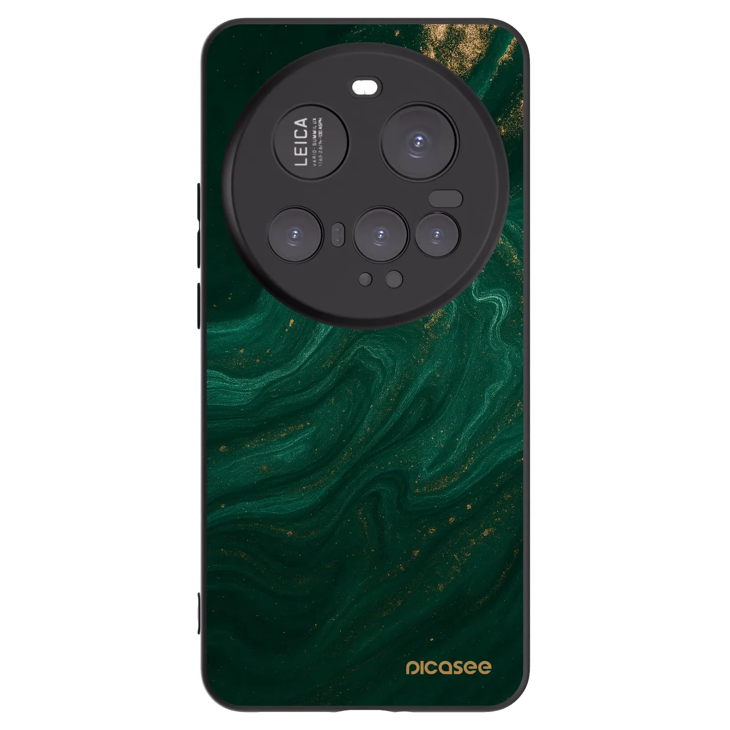 Picasee husă neagră din silicon pentru Xiaomi 15 Ultra - Green