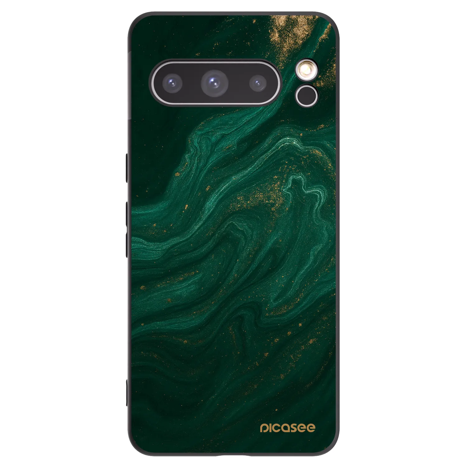 Picasee husă neagră din silicon pentru Google Pixel 8 Pro - Green