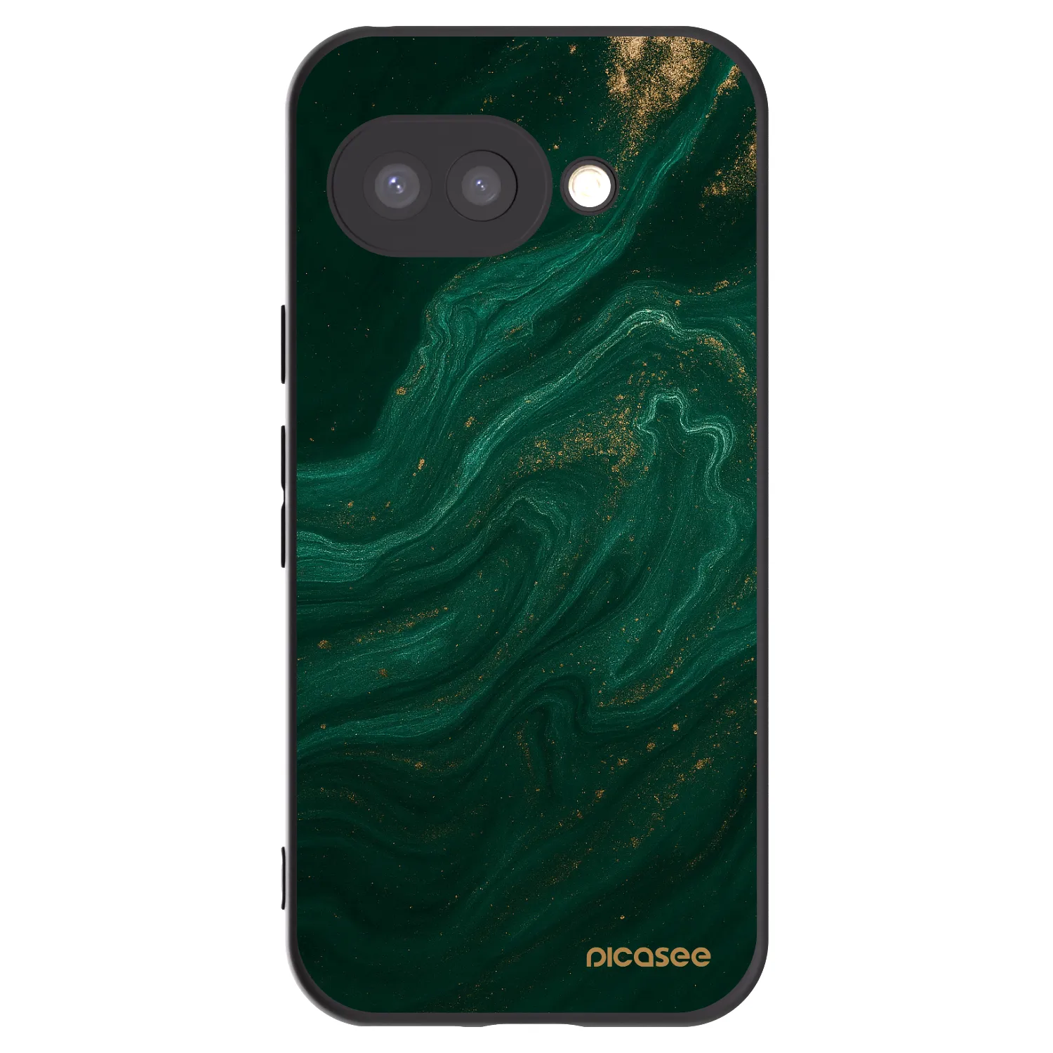 Picasee husă neagră din silicon pentru Google Pixel 9a - Green