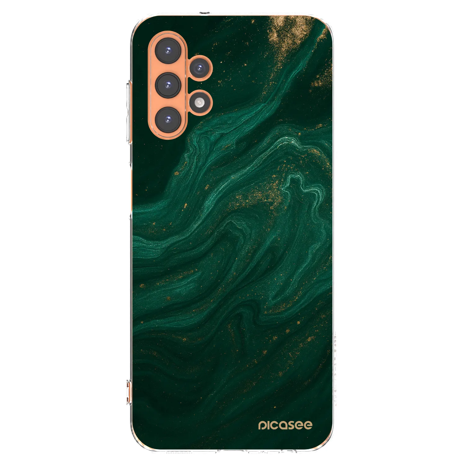 Picasee husă transparentă din silicon pentru Samsung Galaxy A13 5G - Green