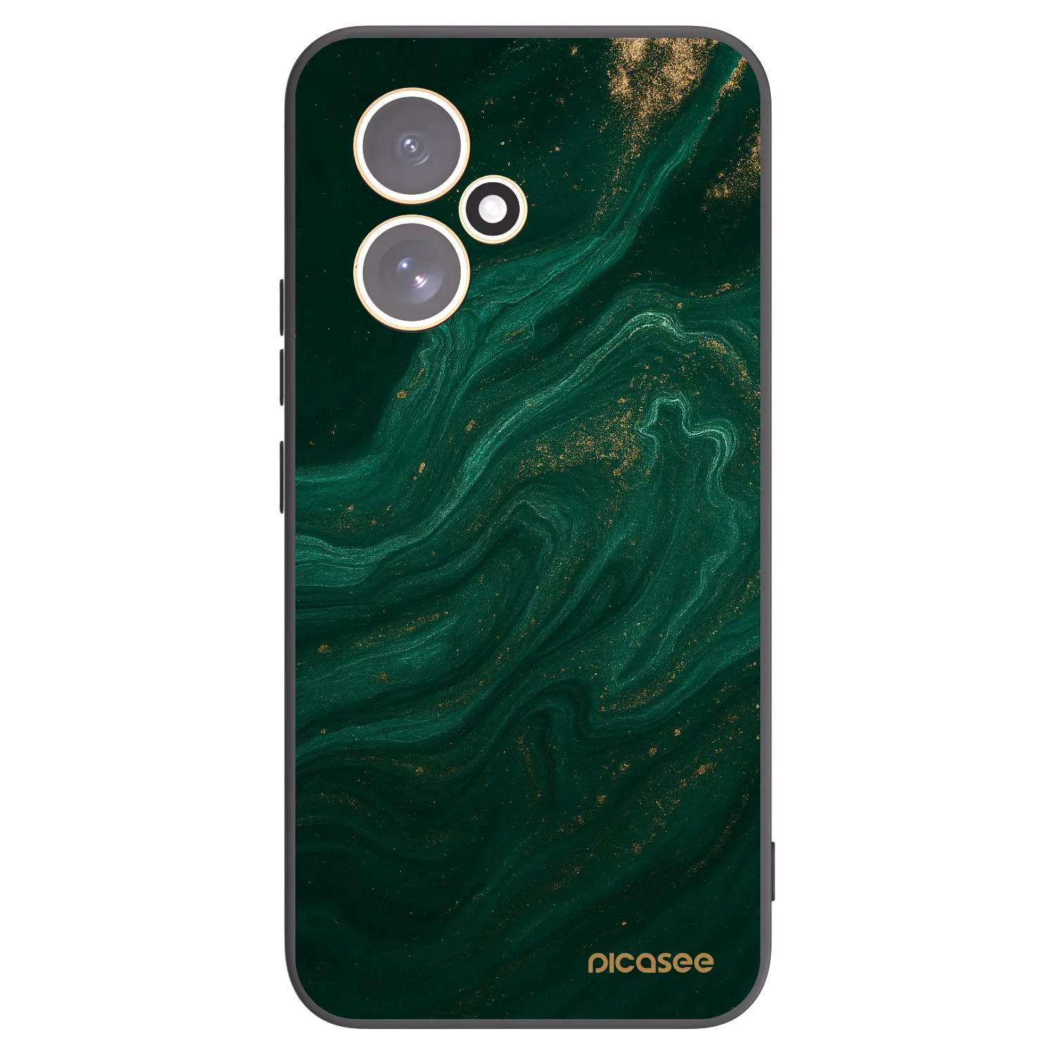 Picasee husă neagră din silicon pentru Honor 400 5G - Green