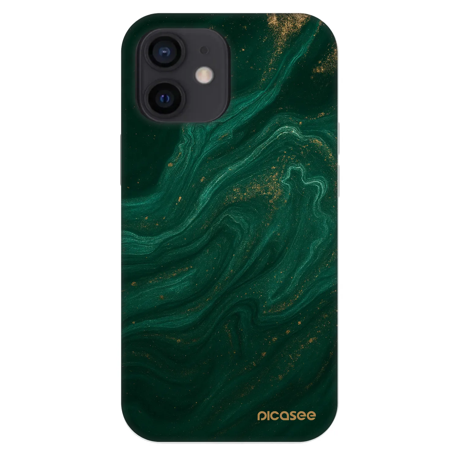 Picasee Fashion Case pentru Apple iPhone 12 mini - Green