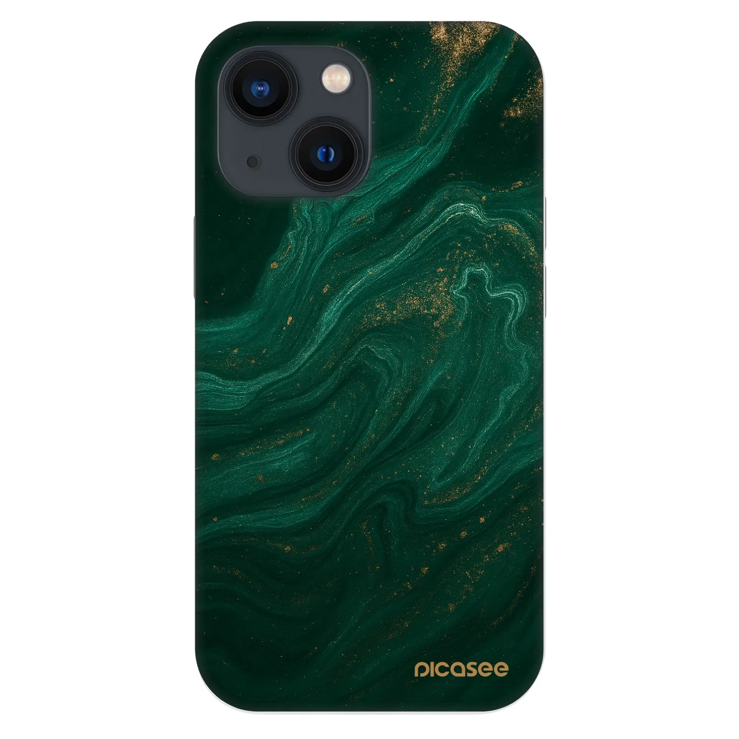 Picasee Fashion Case pentru Apple iPhone 13 mini - Green