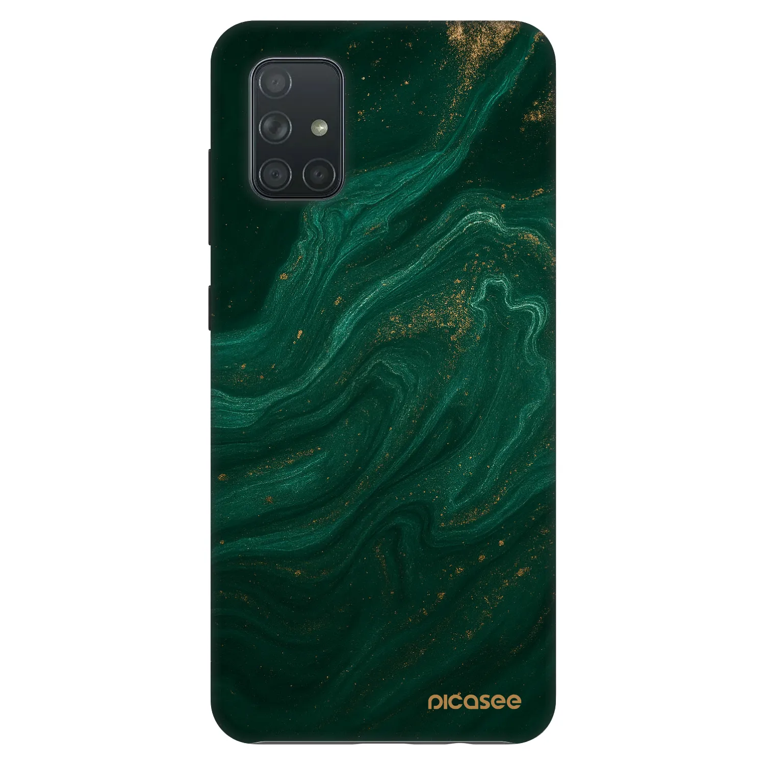 Picasee Fashion Case pentru Samsung Galaxy A71 A715F - Green