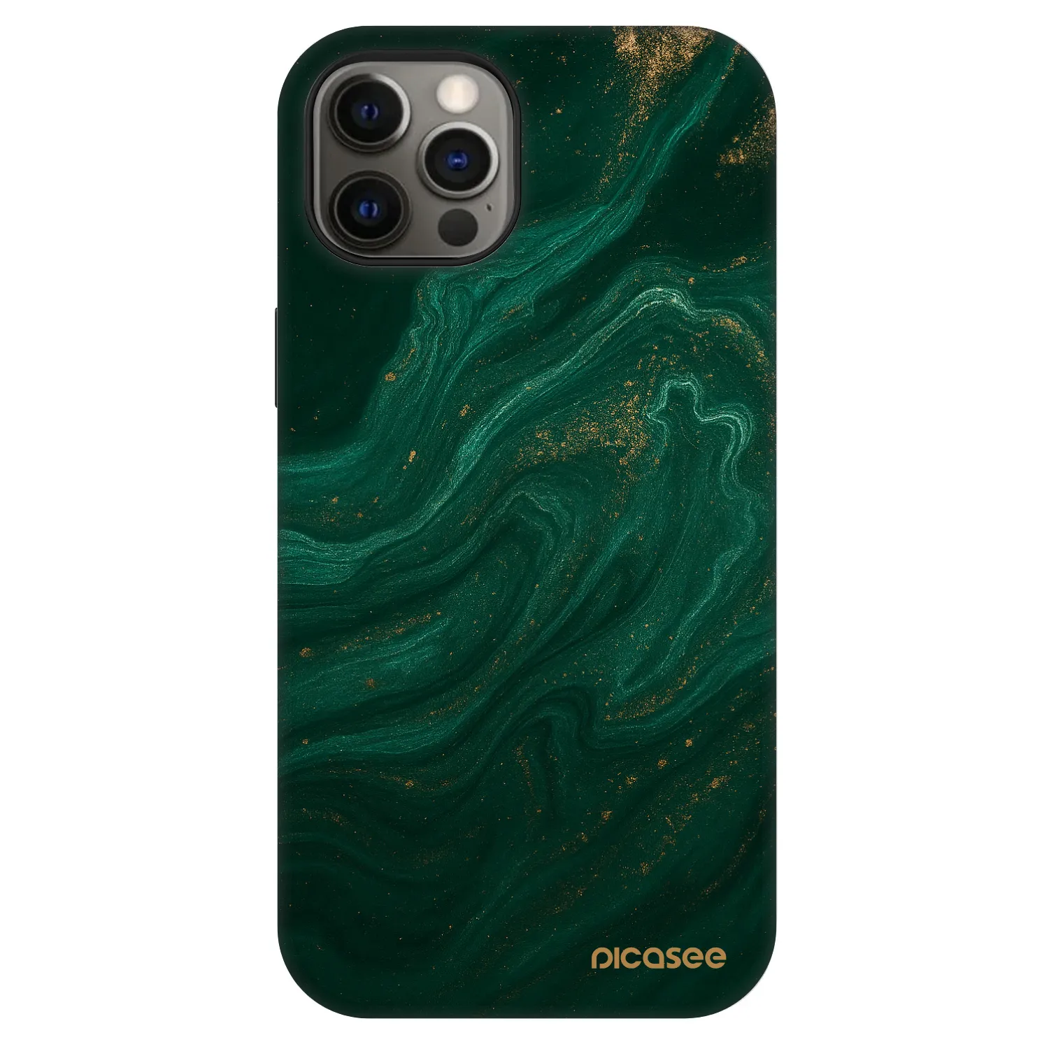 Picasee Fashion Case MagSafe pentru Apple iPhone 12 - Green