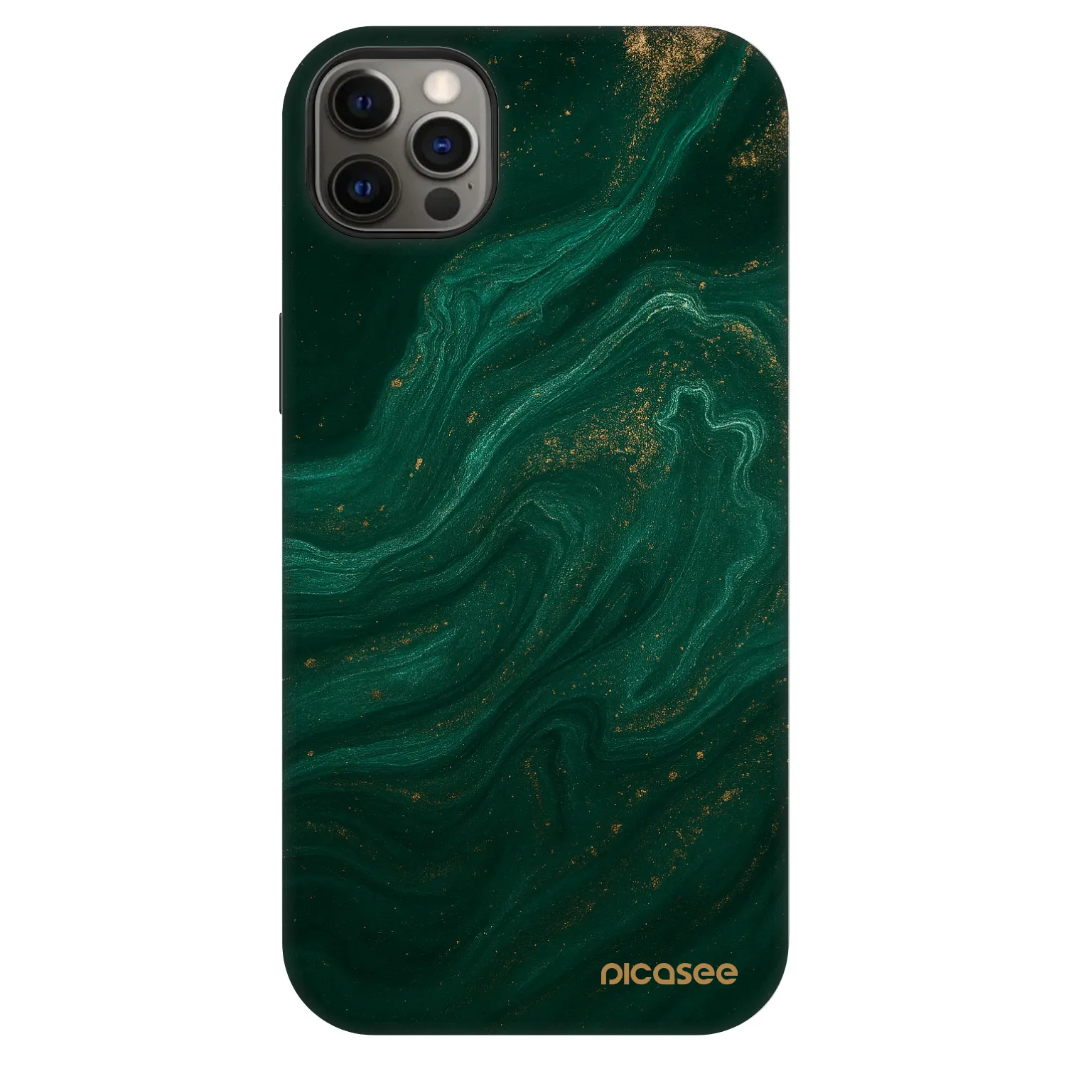 Picasee Fashion Case MagSafe pentru Apple iPhone 12 Pro Max - Green