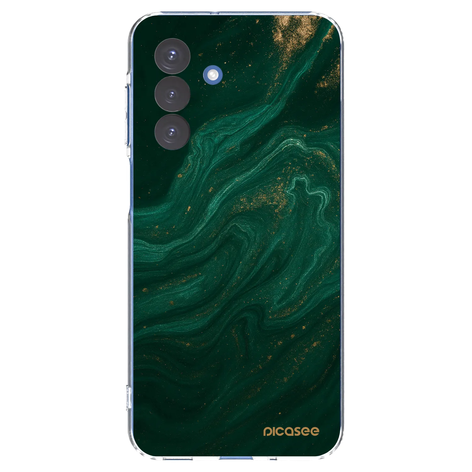 Picasee husă transparentă din silicon pentru Samsung Galaxy A17 5G - Green