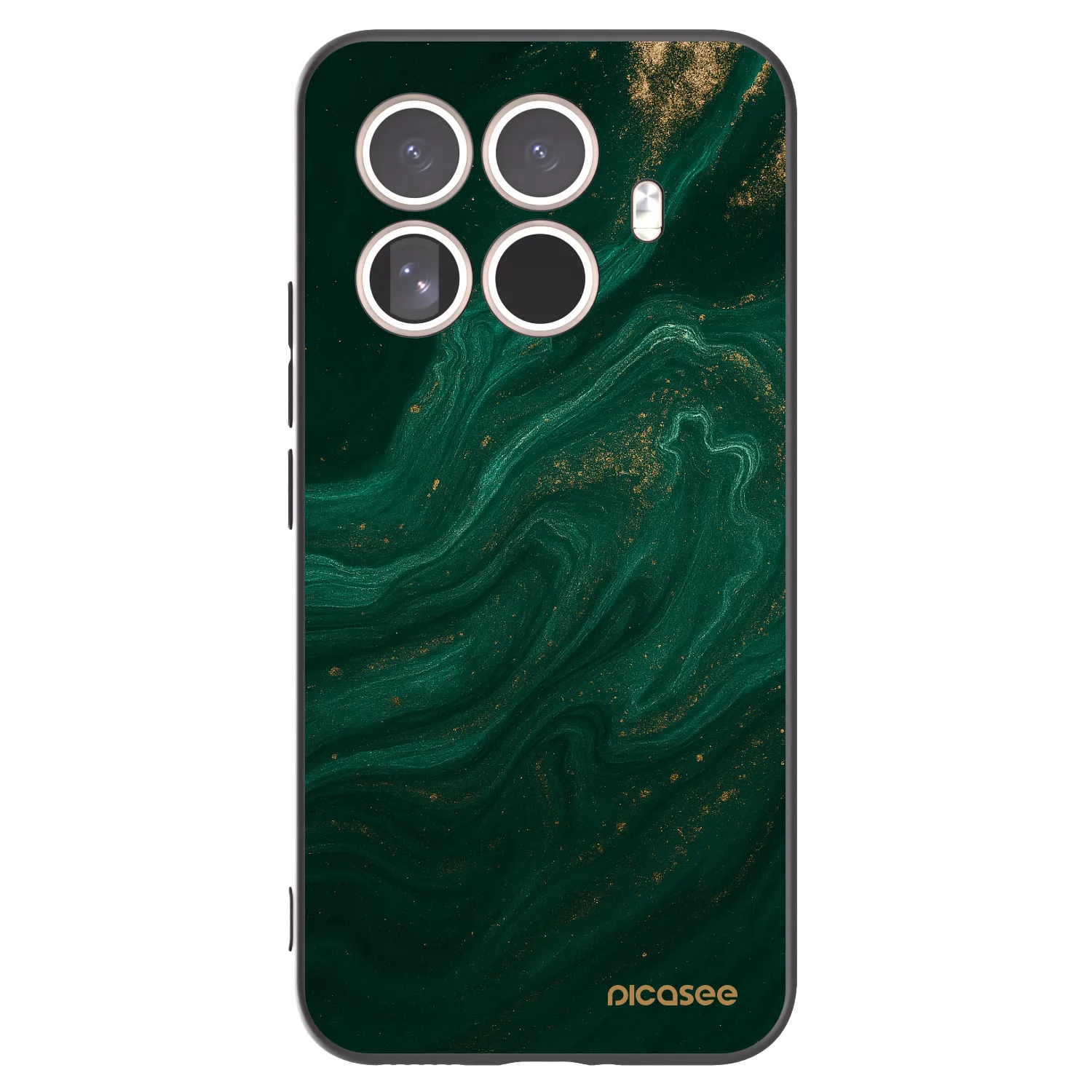 Picasee husă neagră din silicon pentru Xiaomi 15T Pro - Green