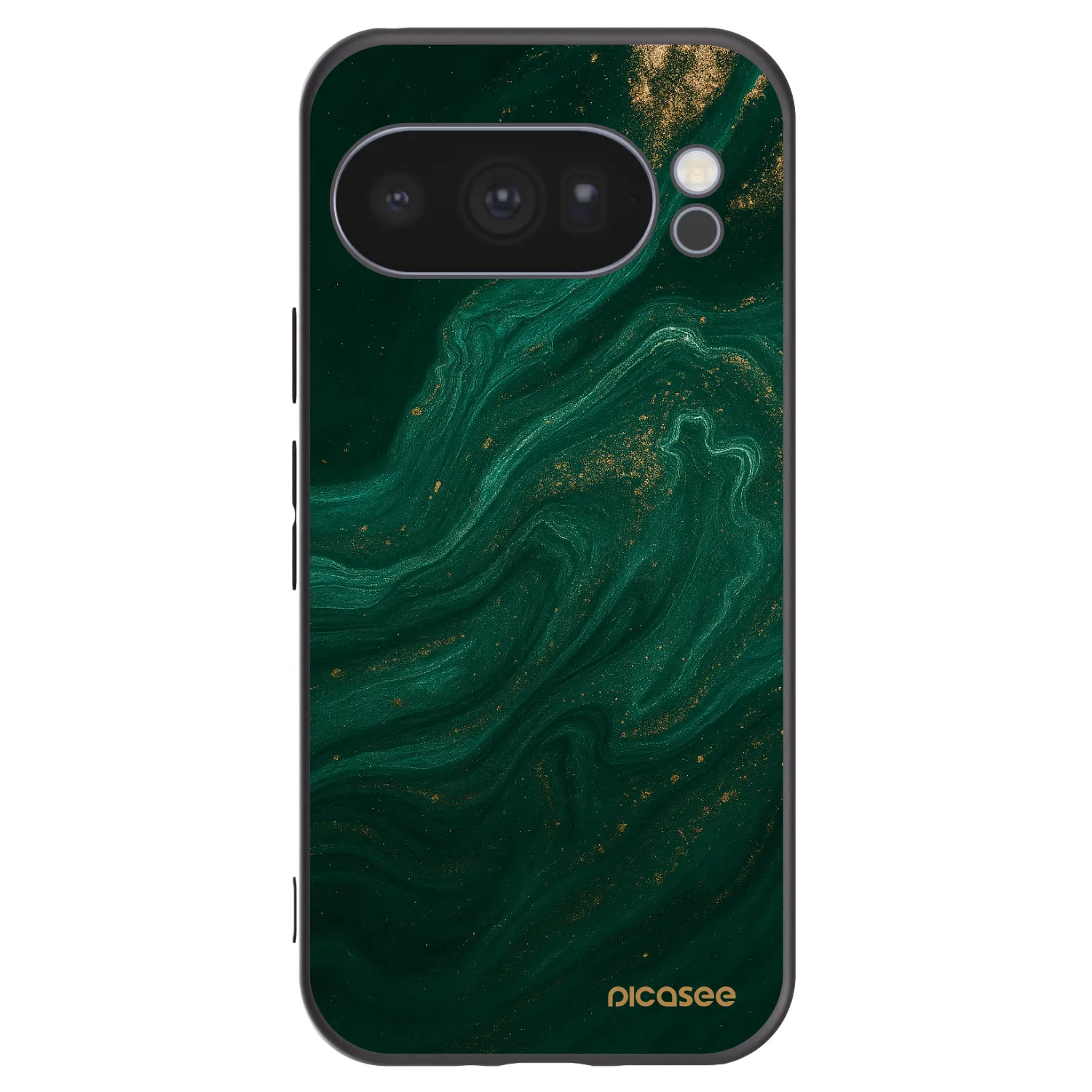 Picasee husă neagră din silicon pentru Google Pixel 10 Pro - Green