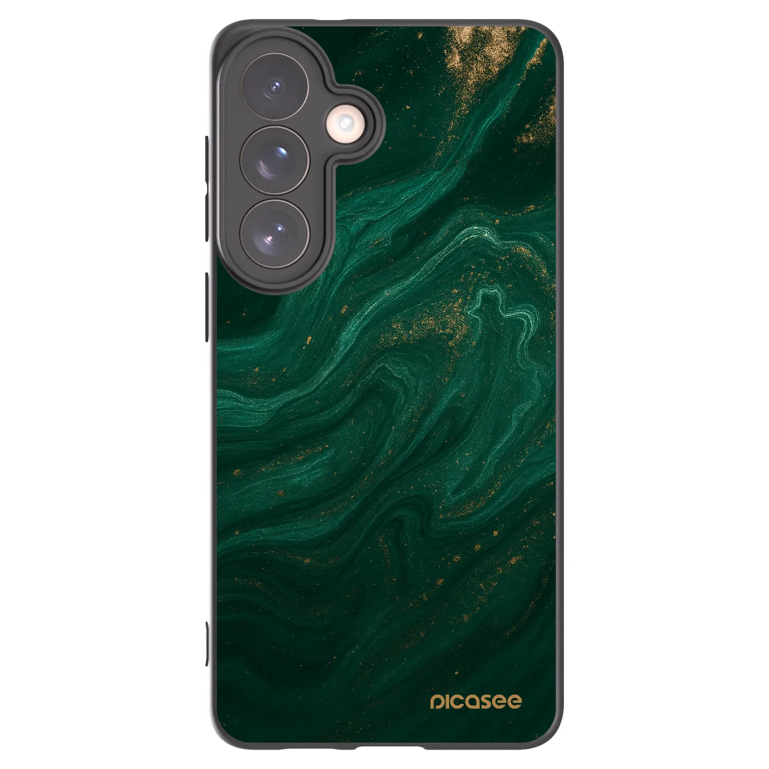 Picasee husă neagră din silicon pentru Samsung Galaxy S26+ - Green