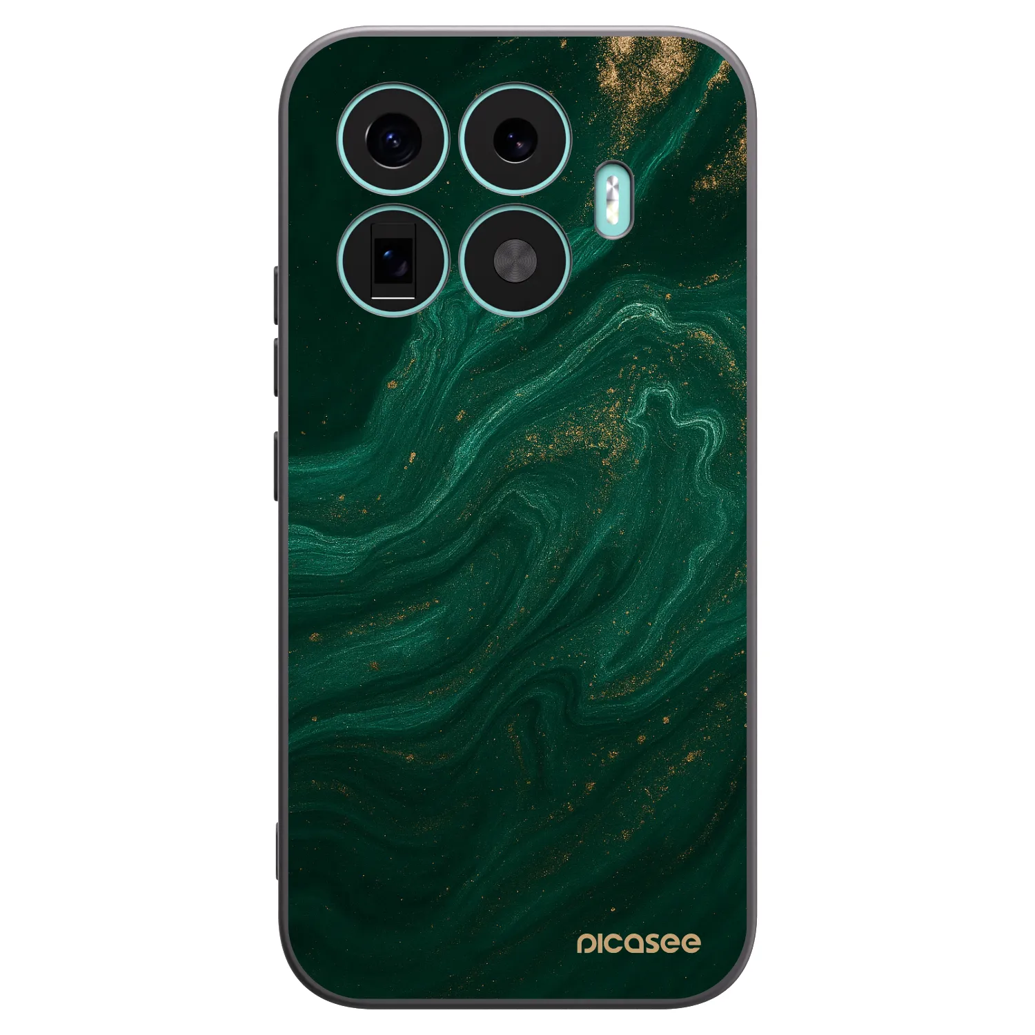 Picasee husă neagră din silicon pentru Xiaomi 17T - Green