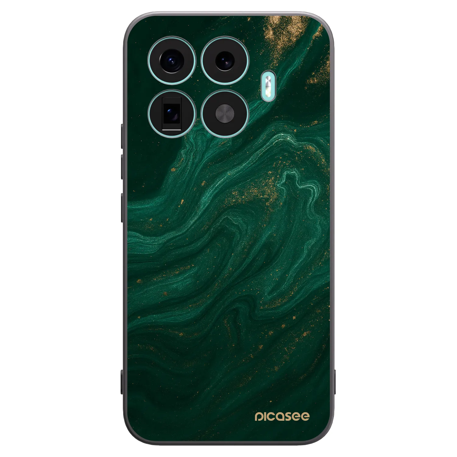 Picasee husă neagră din silicon pentru Xiaomi 17T Pro - Green