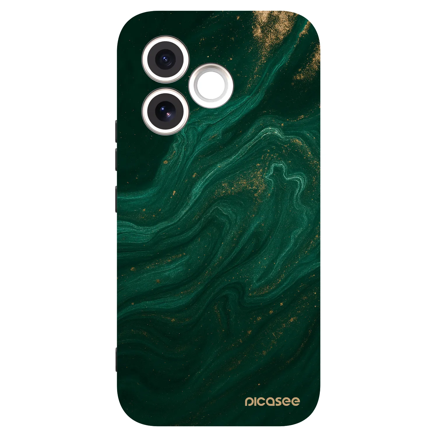 Picasee husă neagră din silicon pentru Honor 600 Lite - Green