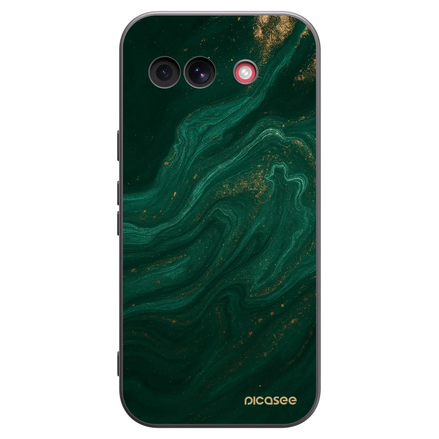Picasee husă neagră din silicon pentru Google Pixel 10a - Green