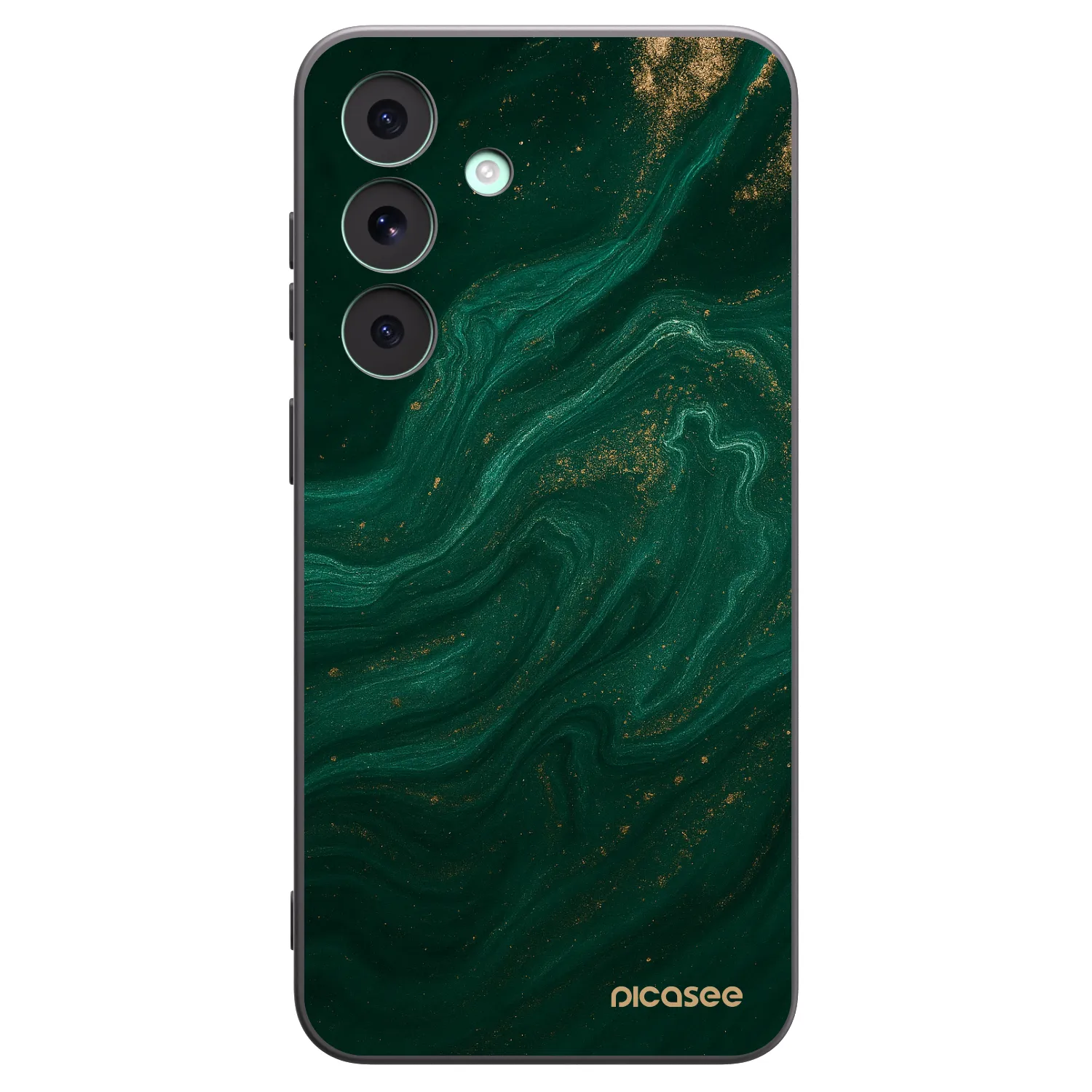Picasee husă neagră din silicon pentru Samsung Galaxy S26 FE - Green