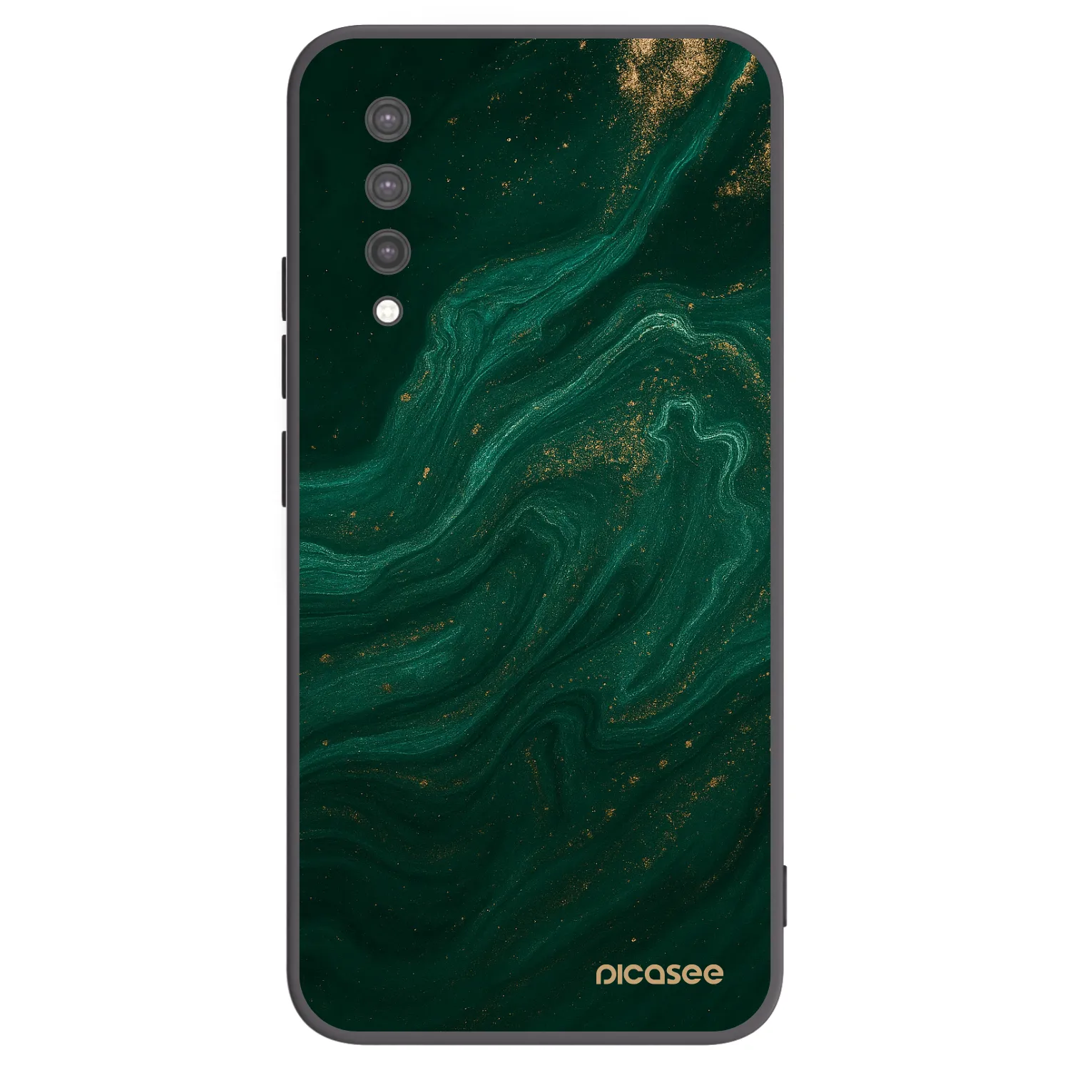 Picasee husă neagră din silicon pentru Xiaomi Mi 9 Lite - Green