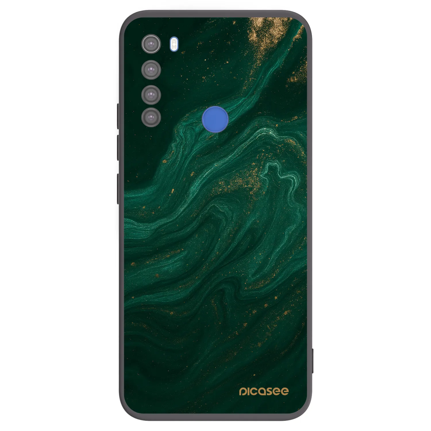 Picasee husă neagră din silicon pentru Xiaomi Redmi Note 8T - Green