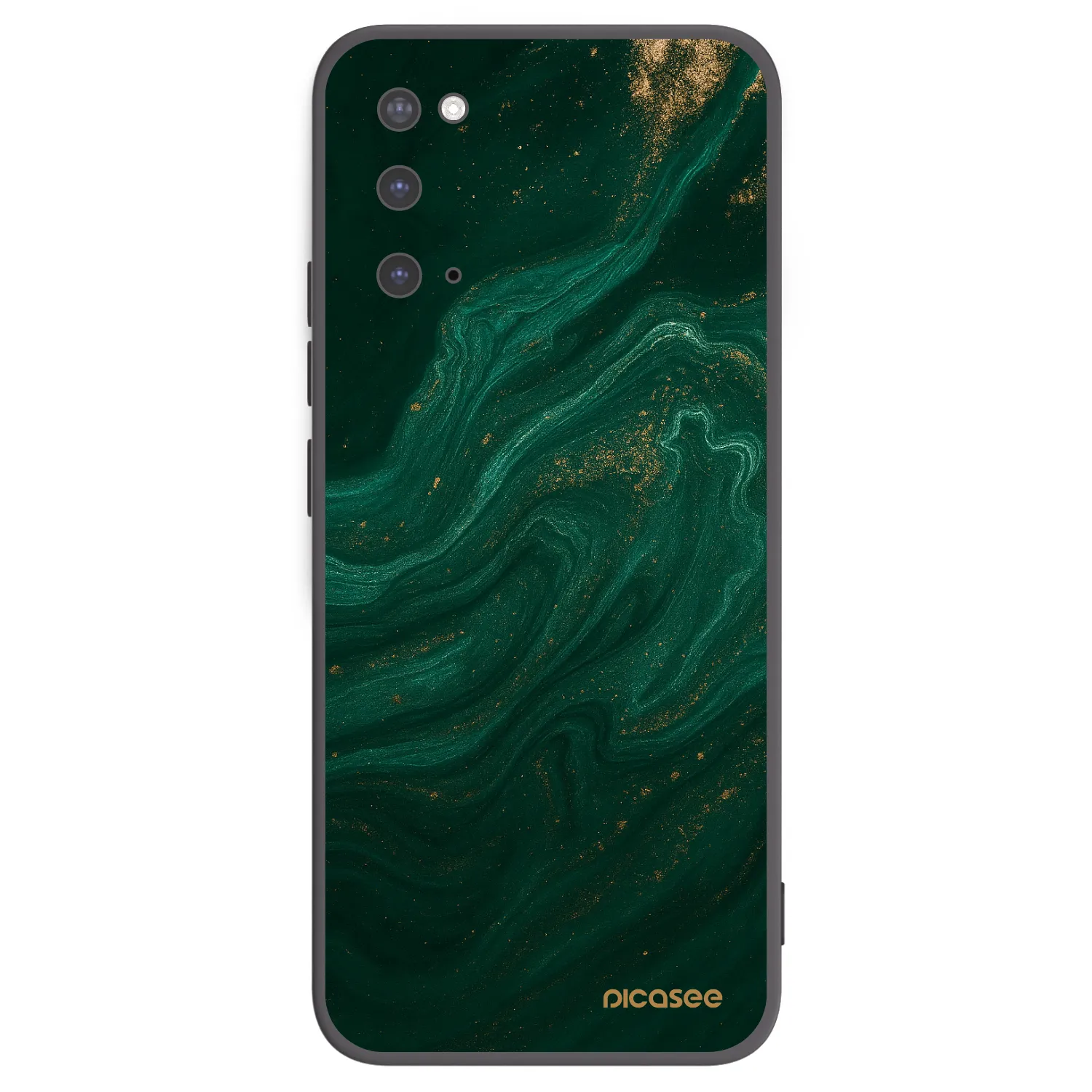 Picasee husă neagră din silicon pentru Samsung Galaxy S20 G980F - Green
