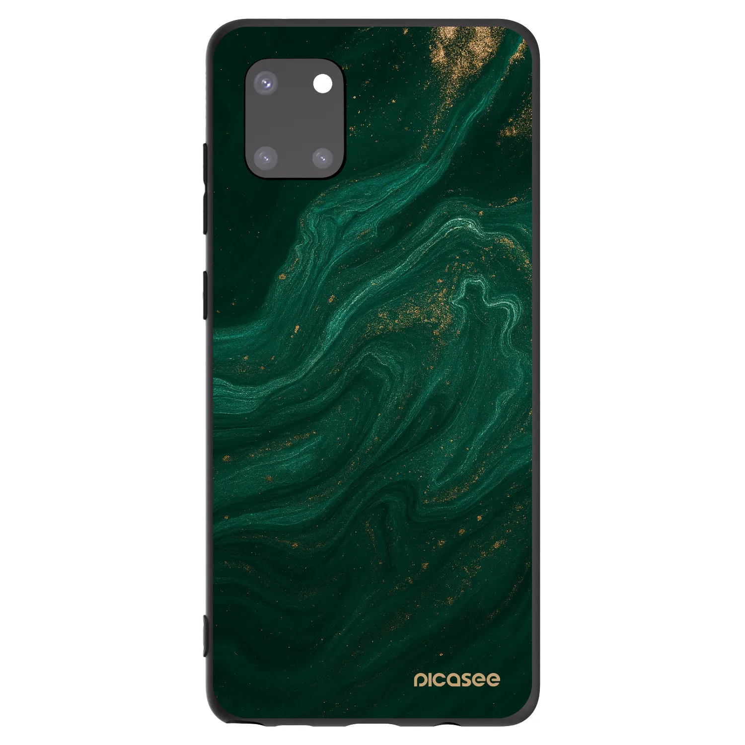 Picasee husă neagră din silicon pentru Samsung Galaxy Note 10 Lite N770F - Green