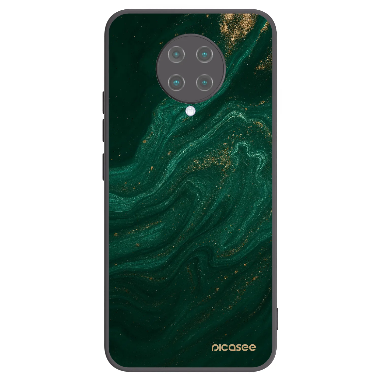 Picasee husă neagră din silicon pentru Xiaomi Poco F2 Pro - Green