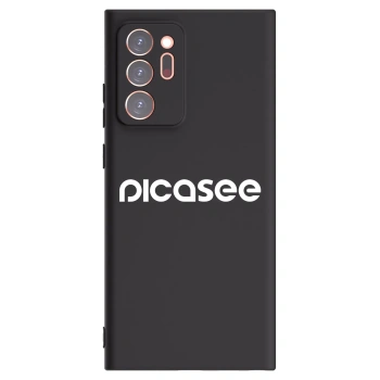 Picasee husă neagră din silicon pentru Samsung Galaxy Note 20 Ultra - Picasee - new logo - white