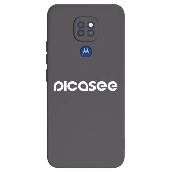 Husă pentru Motorola Moto G9 Play - Picasee - new logo - white