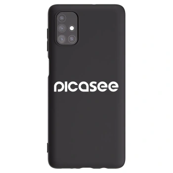 Husă pentru Samsung Galaxy M51 M515F - Picasee - new logo - white
