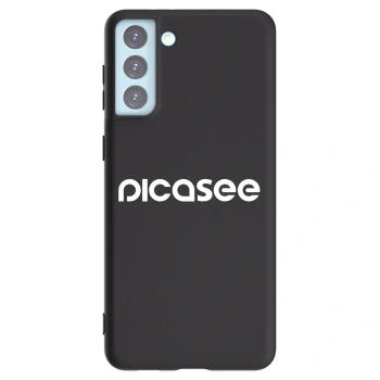 Picasee husă neagră din silicon pentru Samsung Galaxy S21+ 5G G996F - Picasee - new logo - white