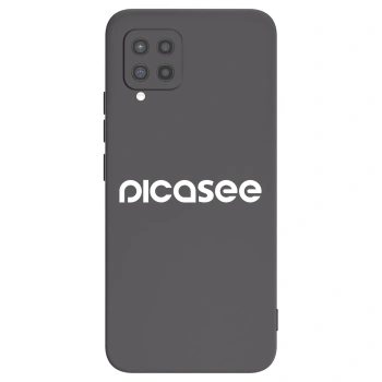 Picasee husă neagră din silicon pentru Samsung Galaxy A42 A426B - Picasee - new logo - white