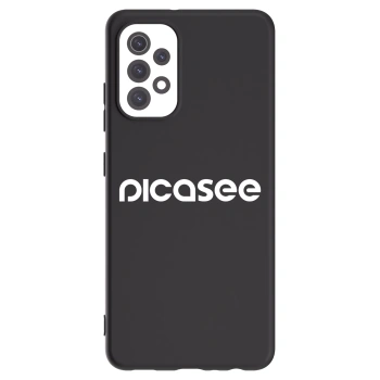 Picasee husă neagră din silicon pentru Samsung Galaxy A32 5G A326B - Picasee - new logo - white