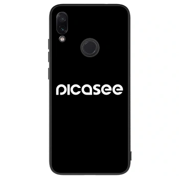 Husă pentru Xiaomi Redmi Note 7 - Picasee - new logo - white