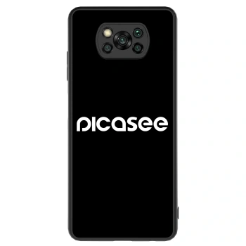 Husă pentru Xiaomi Poco X3 - Picasee - new logo - white