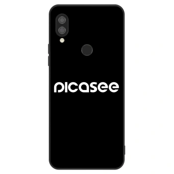 Husă pentru Xiaomi Redmi 7 - Picasee - new logo - white