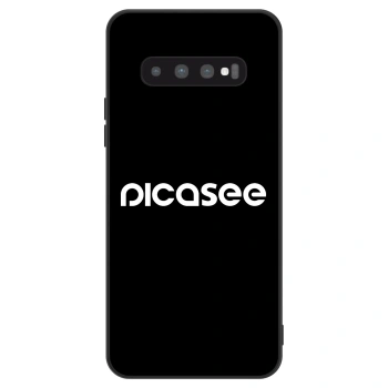 Husă pentru Samsung Galaxy S10 G973 - Picasee - new logo - white