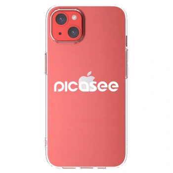 Picasee husă transparentă din silicon pentru Apple iPhone 13 - Picasee - new logo - white