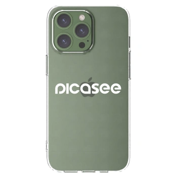 Picasee husă transparentă din silicon pentru Apple iPhone 13 Pro - Picasee - new logo - white