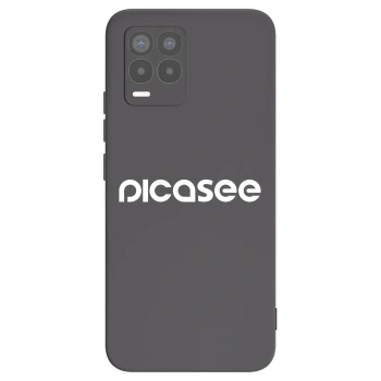 Husă pentru Realme 8 Pro - Picasee - new logo - white