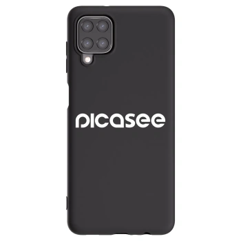 Picasee husă neagră din silicon pentru Samsung Galaxy M12 M127F - Picasee - new logo - white