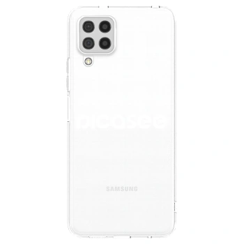 Picasee husă transparentă din silicon pentru Samsung Galaxy A22 A225F 4G - Picasee - new logo - white