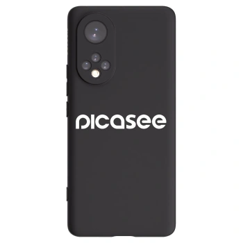 Picasee husă neagră din silicon pentru Huawei Nova 9 - Picasee - new logo - white