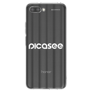 Husă pentru Honor 10 - Picasee - new logo - white