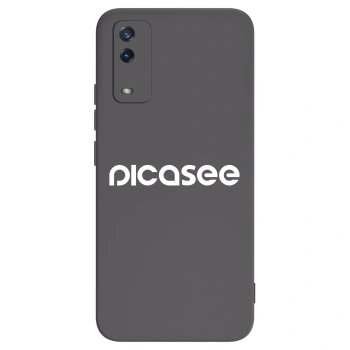 Picasee husă neagră din silicon pentru Vivo Y11s - Picasee - new logo - white