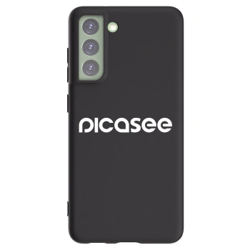 Picasee husă neagră din silicon pentru Samsung Galaxy S21 FE 5G - Picasee - new logo - white