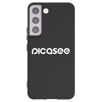 Picasee husă neagră din silicon pentru Samsung Galaxy S22 5G - Picasee - new logo - white