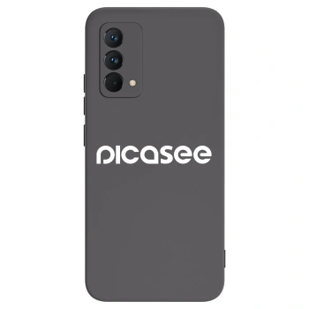 Picasee husă neagră din silicon pentru Realme GT Master Edition 5G - Picasee - new logo - white
