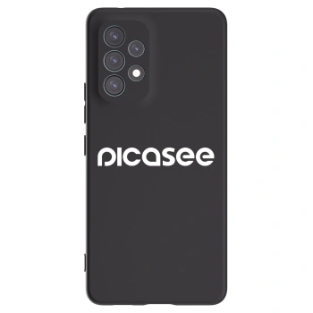 Picasee husă neagră din silicon pentru Samsung Galaxy A53 5G A536 - Picasee - new logo - white